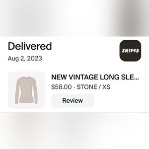 SKIMS New Vintage Top